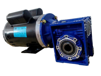 Motorreductor Corona-Sinfín de 1.5 HP Monofásico 110/220V